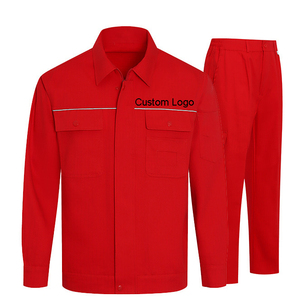 Tenue de travail professionnelle personnalisée en usine pour technicien en soudage Tenue de travail uniforme de mécanicien - Product Image 5