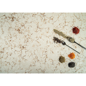 Quartz Natural <b>Marble</b> Countertop Rectangular Polished Eased Edge Modern Kitchen Surface Non-Toxic Stone <b>Top</b> vanity taj mahal - Product Image 2