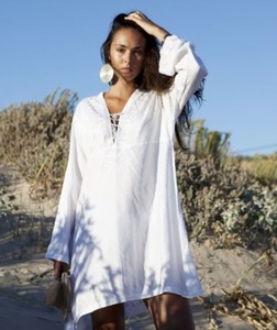 Vestido de Punto Elegante para Mujer, Cuello en V, Manga Larga, Falda Corta, Nuevo Modelo 2026 - Product Image 6