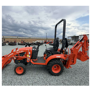 Tracteur compact Kubota BX23S 4WD - Mini tracteur avec chargeur frontal et pelle arrière - Product Image 5