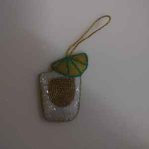 Handmade Beaded Embroidery Charm Luxury Glass Juice Top Multicolored Eco-Friendly <b>Wall</b> Decor India New Design Stylish Christmas - Product Image 2