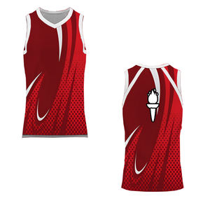 Camisetas de Baloncesto Personalizadas con Logotipo Cosido, Transpirables, de Malla de Poliéster Sublimada, Tallas Grandes, de Secado Rápido, Antibacterianas, 3D - Product Image 6