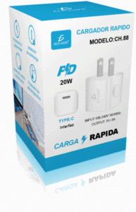 Caricabatterie USB Type C Portatile 20W PD, Adattatore di Alimentazione ad Alta Velocità, Ingresso 0.5A Uscita 5V3A per Auricolari, Uso Industriale, per EU US UK - Product Image 5