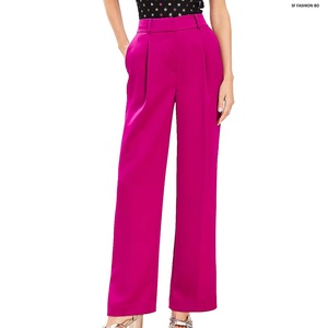 Compact Regular Fit Women's <b>Summer</b> <b>Pant</b> Eco-Friendly Breathable Polyester/Spandex Blend Comfortable Motion Clean Design for - Product Image 5
