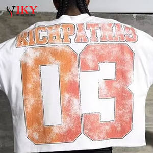 Vêtements de mode pour adultes, nouveau design, confortable, service OEM, dernier style, chemises baggy en coton, chemises de sport élégantes - Product Image 6