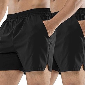 กางเกงขาสั้นออกกำลังกายผ้าฝ้าย5นิ้วมีกระเป๋า - Product Image 5