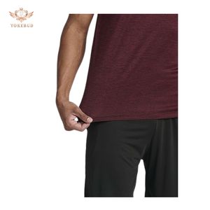 Vente en gros 100% pur coton T-Shirt surdimensionné lourd impression personnalisée mode décontracté à manches courtes col rond avant Logo grande taille tricoté - Product Image 3