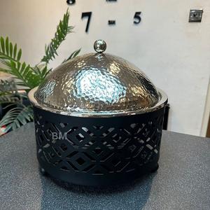 Best Quality Metal <b>Chafing</b> Dish 3L/5L Capacity Easy-to-Clean <b>Fuel</b> Food Warmer for Daily Buffet Parties Restaurants Home Use - Product Image 5