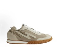Sneakers rétro pour femmes en cuir véritable de qualité supérieure non marquées, sélectionnées, stock étranger