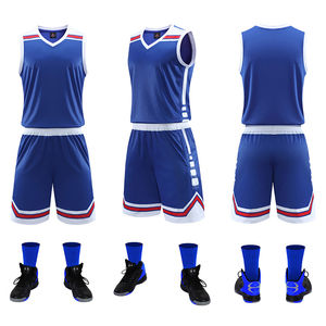 Uniforme de baloncesto personalizado de alta calidad, el mejor diseño, ropa deportiva para exteriores, Material de poliéster, ropa deportiva impresa, sublimación - Product Image 5