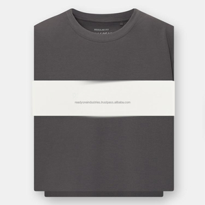 Camiseta en blanco de algodón 100% Premium de alta calidad para hombre Impresión personalizada Algodón puro - Product Image 5