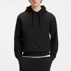 Conjunto Deportivo con Capucha para Hombre de Primera Calidad, Ropa Deportiva Urbana 100% Algodón, Logotipo Personalizado, Conjunto Ligero para Correr, Trotar al Aire Libre - Product Image 4