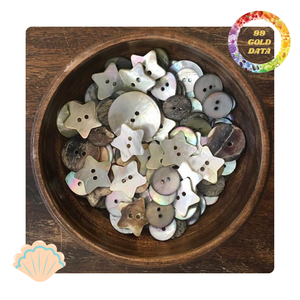 Boutons en nacre naturelle | Fourniture en gros et prêt à expédier - Product Image 3