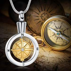 Collar de Acero Inoxidable para Cenizas, Joyería Personalizada para Cremación, Ajustable, Tamaño Personalizado - Product Image 4