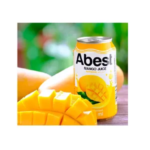 Soft Drink - Abest Organic Mango Juice 100% Natural In Can 330ml From A&B Vietnam - Best choice for you
