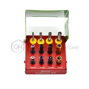 Kit de colector de huesos para implante Dental, instrumento para implante de huesos, quipe, CE - Product Image 1