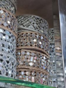 Bordure en dentelle métallique fantaisie, tissu en polyester brodé de qualité supérieure, 9 mètres, garniture en organza, pour lehenga, sari, robe, chaussures de mariée, mode - Product Image 2