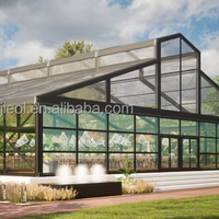 Grande tente de réception de luxe avec structure de cadre, chapiteau pour événements, mur transparent en PVC, atrium, tentes de fête de mariage