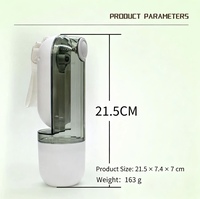 Bouteille d'eau portable pour chien, anti-fuite, distributeur d'eau de voyage pour chiens et chats, fournitures d'alimentation pour animaux de compagnie, bouteille en gros