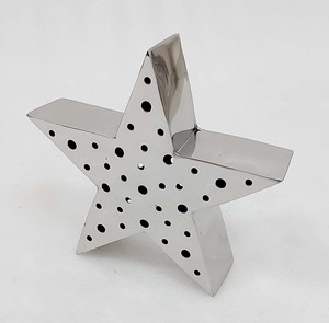 Nuevo Juego de Estrellas Decorativas Navideñas Modernas Plateadas de Excelente Calidad, Móviles, con Acabado de Espejo para Fiestas de Año Nuevo - Product Image 5