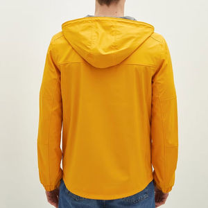 Veste Softshell Grande taille écologique pour hommes, veste à capuche imperméable et coupe-vent en nylon respirant, style urbain pour l'hiver, Offre Spéciale - Product Image 5