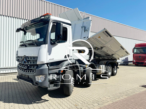 Camion benne d'occasion 2021 AROCS 4142k 8x4, diesel, transmission manuelle, 251-350 CV, capacité de charge 11-20T, transport d'engins - Product Image 5