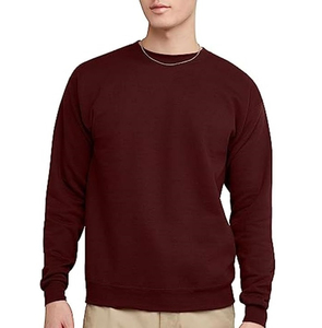 Sudaderas Personalizadas para Hombre, Bordadas con Pedrería, Tallas Grandes, Estilo Vintage, Transpirables, de Color Sólido, Corte Regular, 100% Algodón - Product Image 1