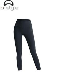 Yoga Legging Gym Pantalones para Fitness Transpirable leggy Ladies Gym Workout Leggings de cintura alta OEM personalizado - Product Image 1