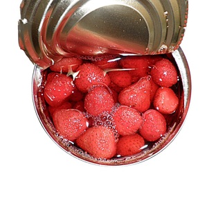 Fraises en conserve de qualité supérieure en gros à prix avantageux, en sirop léger, en vrac - Product Image 5