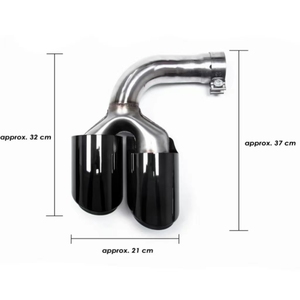 <span class=keywords><strong>Escape</strong></span> inoxidable cromado negro <span class=keywords><strong>de</strong></span> alta calidad para Porsche Cayenne <span class=keywords><strong>Gas</strong></span> Black Sport puntas <span class=keywords><strong>de</strong></span> <span class=keywords><strong>escape</strong></span> silenciador tubo <span class=keywords><strong>de</strong></span> <span class=keywords><strong>escape</strong></span> - Product Image 6