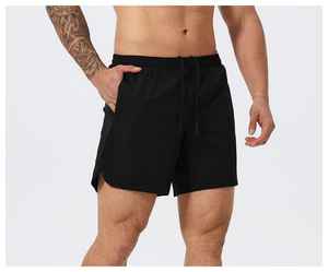 Pantalon court d'été pour hommes Fitness Gym Training 2 en 1 Shorts de sport Quick Dry Workout Jogging Mens Custom - Product Image 3