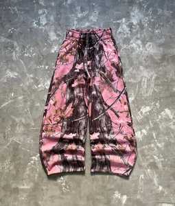 ชุดวอร์มลายพรางพร้อมกางเกงทรงหลวมชุดวอร์มมีฮู้ดและกางเกงสำหรับฤดูหนาว - Product Image 5