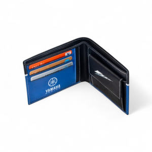 Portefeuille en cuir Yamaha Racing Original N21JC000B400 Accessoire moto - Product Image 2