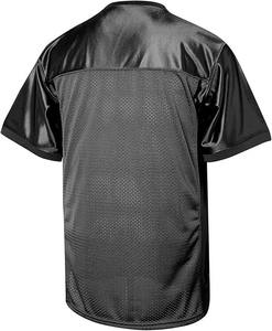 Ensemble de cinq maillots d'entraînement de football légers et ventilés en maille de polyester en noir, blanc, orange, violet et rouge - Product Image 3