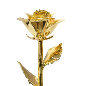 Standard Design Decorative Red and Gold Metal Rose for <b>Valentine's</b> Day Christmas and Anniversary Mother's Day <b>Gifts</b> - Product Image 1
