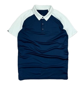 Mens Long Knitted 100% Solid Color Quick Dry for T-Shirt Custom Logo Printing Performance <b>Promotional</b> Shirt OEM ODM - Product Image 6