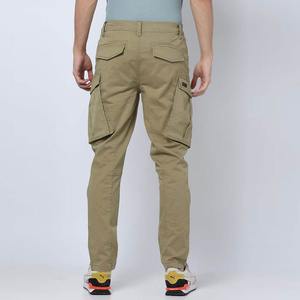 Pantalones cargo ligeros rectos para hombre de Color sólido con estampado de logotipo personalizado 2025, precio al por mayor, nuevo Pakistán, venta de alta calidad - Product Image 4