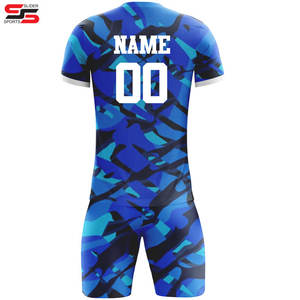 Derniers modèles de vêtements de sport Uniforme de football pour les jeunes Vêtements de football Uniforme de football grande taille avec impression de logo personnalisé pour équipe Unisexe - Product Image 4