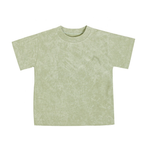 Cuello redondo de gran tamaño Lavado ácido Algodón Suelto Ajuste Hombros caídos Manga completa Ropa unisex Athletic Vintage Pullover - Product Image 4