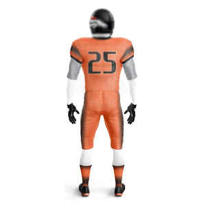 Uniforme de football américain personnalisable imprimé par transfert thermique en Spandex/Polyester, style unique pour les équipes nationales, unisexe adulte - Product Image 6