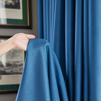 Tissu pour rideaux Block Out de luxe | Matière première textile en polyester de haute qualité pour rideaux élégants et élégants