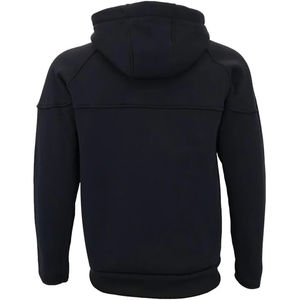 Sweats à capuche surdimensionnés personnalisés à fermeture éclair intégrale, couleur unie, poids lourd, poches, fermeture éclair réfléchissante, sweats à capuche de haute qualité pour hommes - Product Image 6