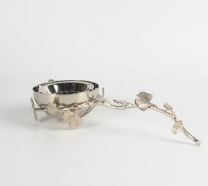 Nouveau plateau de service en aluminium blanc de luxe moderne, design unique, pour fêtes et chocolats - Product Image 2