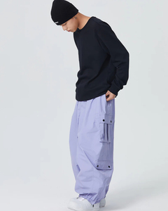 Pantalones de Snowboard Impermeables Unisex, Diseño Holgado con Aislamiento Térmico para Hombre y Mujer, Técnica Impresa, MOQ Bajo, Pantalones de Esquí - Product Image 4