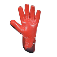 Guantes de Portero de Fútbol Personalizados NISHAN SPORTS, Cómodos, de Cuero, Unisex, con Palma Plana y Dedos Completos, Color Personalizable