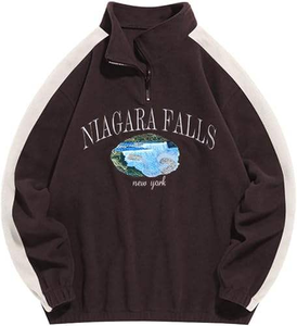 Sweat à capuche funky pour hommes coupe ample avec un design artistique créatif et une sensation de confort - Product Image 4