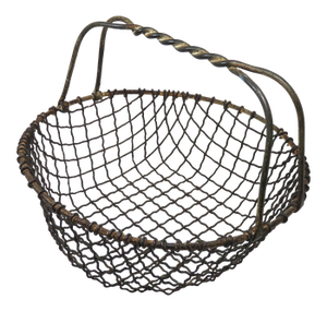 Panier cadeau en métal fait main avec forme de bol noir élégant, parfait pour la décoration d'événements de mariage et les fournitures de fête - Product Image 3
