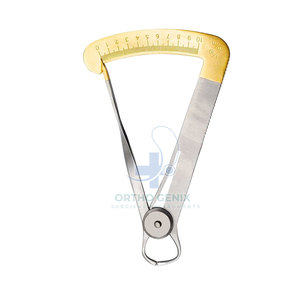 Medidor Dental Iwanson de acero inoxidable, instrumento de medición de espesor para dentistas, medidor Dental Iwanson - Product Image 6