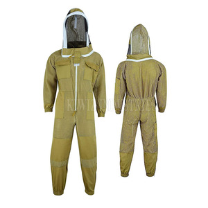 Traje de apicultura para hombre de tela de algodón de la mejor calidad 2023 a la venta traje de apicultura de cubierta completa para hombre en Stock - Product Image 1