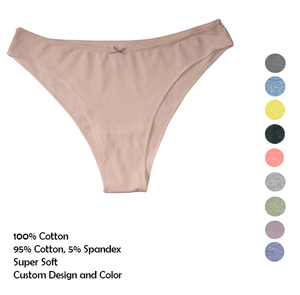 Sous-vêtements sexy pour femmes culotte de coupe haute en coton stretch pour femmes culotte bikini pur coton pour femmes - Product Image 6